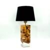 lampa stołowa z drewna oliwnego i żywicy – oxo (b57)